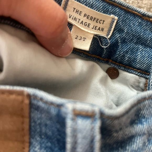 Madewell size 23 tall perfect vintage jeans in excellent like-new condition - Picture 4 of 4